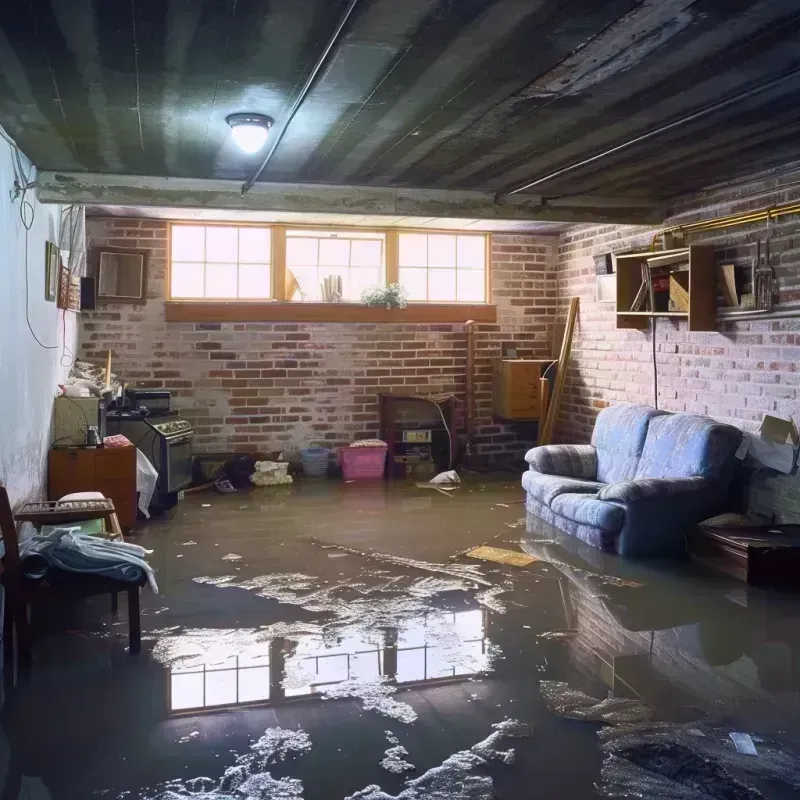 Flooded Basement Cleanup in La Blanca, TX